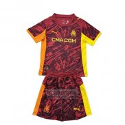 Camiseta De Futbol Olympique Marsella Portero Nino 2025-2026 Rojo