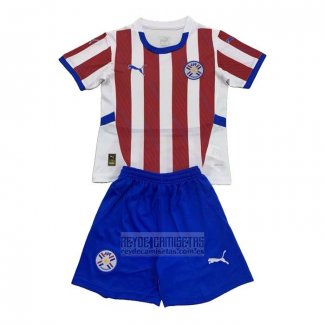 Camiseta De Futbol Paraguay Primera Nino 2024