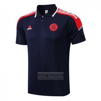 Camiseta De Futbol Polo del Bayern Munich 2022-2023 Azul