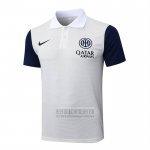 Camiseta De Futbol Polo del Inter Milan 2025-2026 Blanco