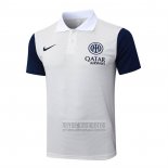 Camiseta De Futbol Polo del Inter Milan 2025-2026 Blanco