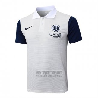Camiseta De Futbol Polo del Inter Milan 2025-2026 Blanco