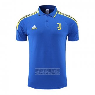 Camiseta De Futbol Polo del Juventus 2022-2023 Azul