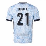 Camiseta De Futbol Portugal Jugador Diogo J. Segunda 2024