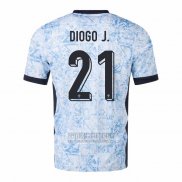 Camiseta De Futbol Portugal Jugador Diogo J. Segunda 2024