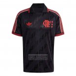 Camiseta De Futbol Pre Partido del Flamengo 2025 Negro