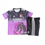 Camiseta De Futbol Real Madrid Dragon Nino 2025-2026 Purpura