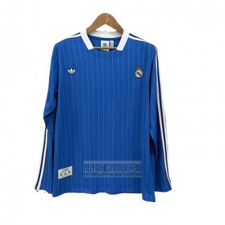 Camiseta De Futbol Real Madrid Icon Manga Larga 2025-2026
