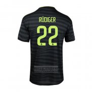 Camiseta De Futbol Real Madrid Jugador Rudiger Tercera 2022-2023