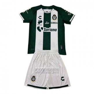 Camiseta De Futbol Santos Laguna Primera Nino 2024-2025