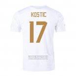 Camiseta De Futbol Serbia Jugador Kostic Segunda 2022