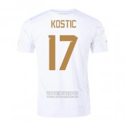 Camiseta De Futbol Serbia Jugador Kostic Segunda 2022