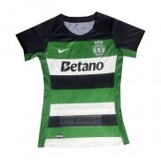 Camiseta De Futbol Sporting Primera Mujer 2024-2025