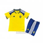Camiseta De Futbol Suecia Primera Nino 2026