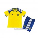 Camiseta De Futbol Suecia Primera Nino 2026