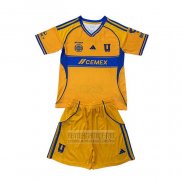Camiseta De Futbol Tigres UANL Primera Nino 2025-2026