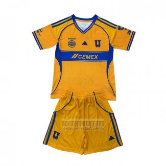 Camiseta De Futbol Tigres UANL Primera Nino 2025-2026