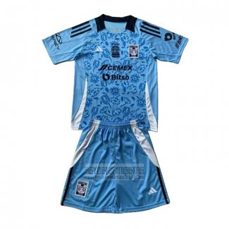 Camiseta De Futbol Tigres UANL Special Nino 2024-2025 Azul