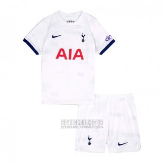 Camiseta De Futbol Tottenham Hotspur Primera Nino 2023-2024