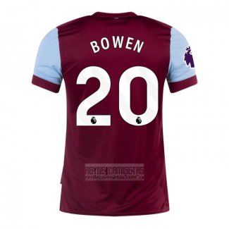 Camiseta De Futbol West Ham Jugador Bowen Primera 2023-2024