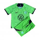 Camiseta De Futbol Wolfsburg Primera Nino 2022-2023