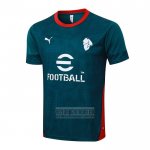 Camiseta De Futbol de Entrenamiento AC Milan 2025-2026 Verde