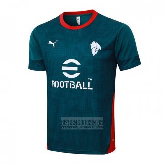 Camiseta De Futbol de Entrenamiento AC Milan 2025-2026 Verde
