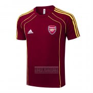 Camiseta De Futbol de Entrenamiento Arsenal 2025-2026 Rojo