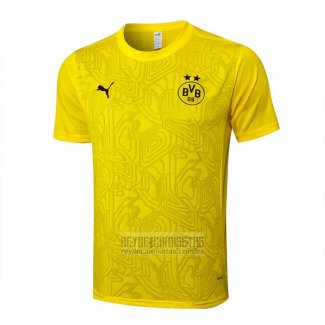 Camiseta De Futbol de Entrenamiento Borussia Dortmund 2024-2025 Amarillo