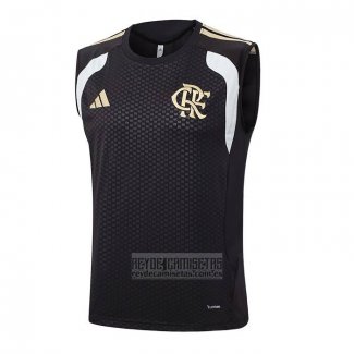 Camiseta De Futbol de Entrenamiento Flamengo Sin Mangas 2025-2026 Marron