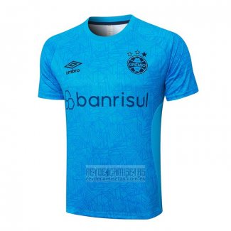 Camiseta De Futbol de Entrenamiento Gremio 2024-2025 Azul