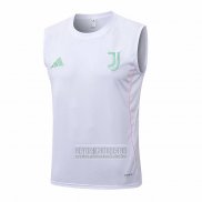Camiseta De Futbol de Entrenamiento Juventus Sin Mangas 2025-2026 Blanco