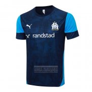 Camiseta De Futbol de Entrenamiento Olympique Marsella 2025-2026 Azul