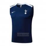 Camiseta De Futbol de Entrenamiento Tottenham Hotspur Sin Mangas 2025-2026 Azul