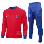 Chandal de Chaqueta del Atletico Madrid 2022-2023 Rojo