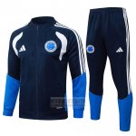 Chandal de Chaqueta del Cruzeiro Nino 2025-2026 Azul
