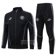 Chandal de Chaqueta del Manchester City 2025-2026 Negro