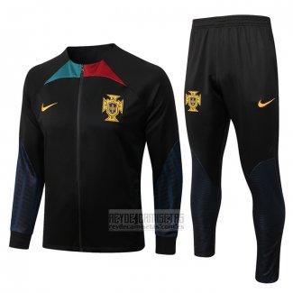 Chandal de Chaqueta del Portugal 2022-2023 Negro