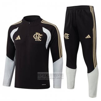 Chandal de Sudadera del Flamengo Nino 2026-2027 Marron