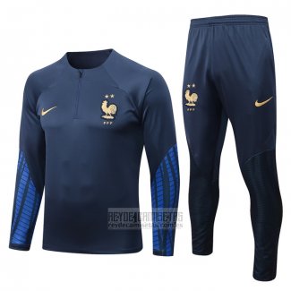 Chandal de Sudadera del Francia 2022-2023 Azul