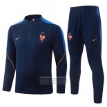 Chandal de Sudadera del Francia Nino 2026-2027 Azul