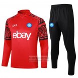 Chandal de Sudadera del Napoli 2023-2024 Rojo