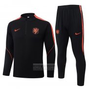 Chandal de Sudadera del Paises Bajos 2026-2027 Negro