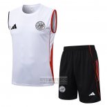 Chandal del Ajax Sin Mangas 2025-2026 Blanco
