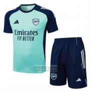 Chandal del Arsenal Manga Corta 2025-2026 Verde - Pantalon Corto