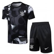 Chandal del Corinthians Manga Corta 2025-2026 Negro - Pantalon Corto