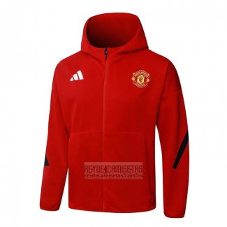 Chaqueta con Capucha del Manchester United 2025-2026 Rojo