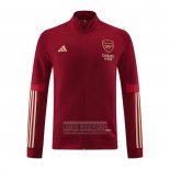 Chaqueta del Arsenal 2023-2024 Rojo Oscuro