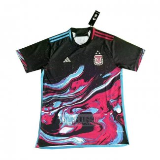 Tailandia Camiseta De Futbol Argentina Special 2024-2025 Negro