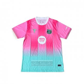 Tailandia Camiseta De Futbol Barcelona Special 2025-2026 Rosa Azul